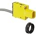 Banner SM312F Mini Beam DC Photoelectric Sensor, Glass Fiber Mode, Cable Termination, Variable Sensing Range, 2m Cable Length