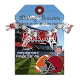 University of Alabama Wishing Bracelet - Football