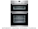 Neff Built-In Double Oven Stainless Steel Series 1 U12M42N0GB