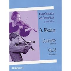 Rieding : concerto op 35 - violon (�dition Bosworth)