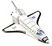 Aeromax Pull Back Space Shuttle, Boxed Die Cast, White