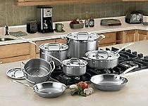 Cuisinart Multiclad Pro Stainless-Steel 12-Piece Cookware Set