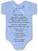 Onesie Baby Shower Invitation for Baby Boy