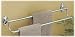 Camden Collection 24" Double Towel Bar - Polished Chrome