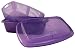 Hutzler 3-In-1 Fruit Saver Basket, Translucent Violet