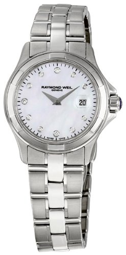 Raymond Weil Women's 9460-ST-97081 Parsifal Mother-Of-Pearl Dial Watch