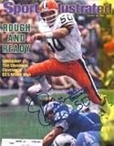 Tom Cousineau Autographed/Hand Signed Sports Illustrated Magazine (Cleveland Browns)