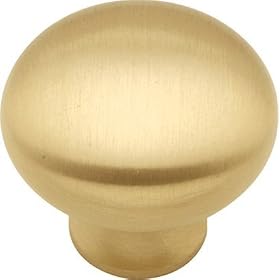 Belwith/Hickory Hdwre 1-1/4-IN Diameter Solid Brass Knob #BK13-04