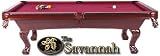The Savannah Pool Table (Pecan Finish)