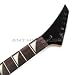 Mighty Mite Jackson Style Reverse Headstock Sharkfin Inlay Replacement Guitar Neck - Rosewood Finger
