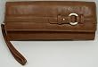 Mundi 3 For All Wristlet /Clutch /Pebble Rock Wallet ~ Cognac