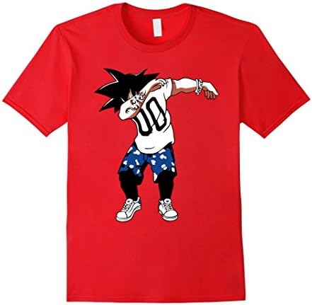 Men's Goku Dab Shirt XL Red