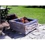 Firescapes Mountain Ledge Square Propane Fire Pit