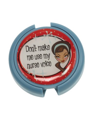 ID Avenue Stethoscope ID Cover "Don't Make Me Use My Nurse Voice