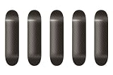 5 Blank Graphic Skateboard DECK pro maple 7.75'' Strip Black Diagonal