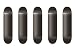 5 Blank Graphic Skateboard DECK pro maple 7.75'' Strip Black Diagonal