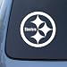 PITTSBURGH STEELERS - Football Superbowl - Vinyl Car Decal Sticker #1817 | Vinyl Color: White