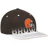 Reebok Cleveland Browns 2010 Sideline Player Pro Shape Flat Brim Flex Hat Large/X Large