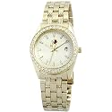 Ewatch Washington Redskins Goldtone Bling Watch