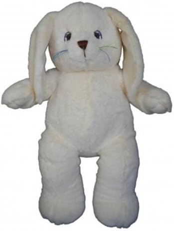 Make Your Own 15" Stuffed Animal White Bunny - No Sew - With Free Birth Certificates!