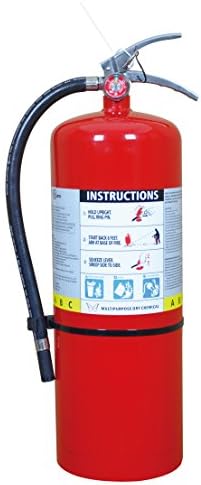 20lb Heavy Duty ABC Fire Extinguisher 6-A, 80-B: C Stainless Steel Handle w/ wall hook/PD20LB