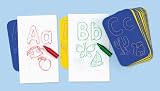 Learning Letters Rubbing Plates