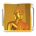 Gold Buddha Religious Italian Charms Bracelet Link