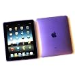 Skin Case for Apple iPad "Transparent Purple Circles Pattern"
