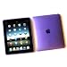 Skin Case for Apple iPad "Transparent Purple Circles Pattern"