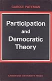 Participation and democratic theory