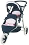 Corolle Nursery Twin Stroller - 20-30" x 33" x 16"