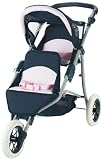 Corolle Nursery Twin Stroller - 20-30" x 33" x 16"