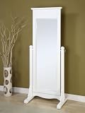 Powell Color Story Pure White Cheval Mirror