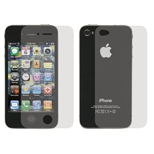 Tuneband for iPhone 4, Grantwood Technologys Armband, Silicone Skin, and Front and Back Screen Protector, Black