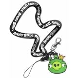 Angry Birds Lanyard Keychain King Pig