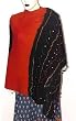 Evening Shawls Tie & Dye Wool India Dresses 80 x 35 inches (tdswl274)