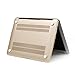 Mosiso Plastic Hard Shell Case Cover for MacBook Air 11 Inch (Models: A1370 and A1465), Gold