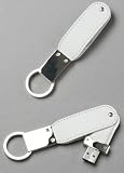 Premium White Leather Key 16 GB