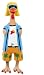 Charming Pet Products Jeff. E. Coli Squeaky Latex Dog Toy