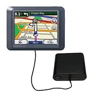 Portable Emergency AA Battery Charge Extender for the Garmin Nuvi 255 - uses Gomadic TipExchange Technology