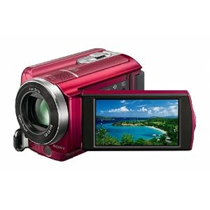 Sony DCR-SR68 80GB Hard Disk Drive Handycam Camcorder (Red)