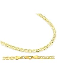 Mariner Bracelet 14k Yellow Gold Link Solid 3.1mm 7 inches