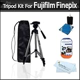 Tripod Kit Includes 50" Full Tripod W/ Carrying Case + LCD Screen Protector ....
