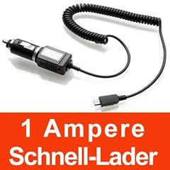 YAYAGO KFZ Ladekabel 1 Ampere Micro USB ***Schnell-Lader*** 12/24V PKW LKW Auto Ladeger�t f�r Ihr Samsung Wave M / Samsung C3520 / Samsung C3350 / Samsung Galaxy Y Pro / Samsung Wave 3 / Samsung Galaxy W / Samsung Galaxy Note / Samsung Galaxy Y inkl. dem Original YAYAGO Clean-Pad