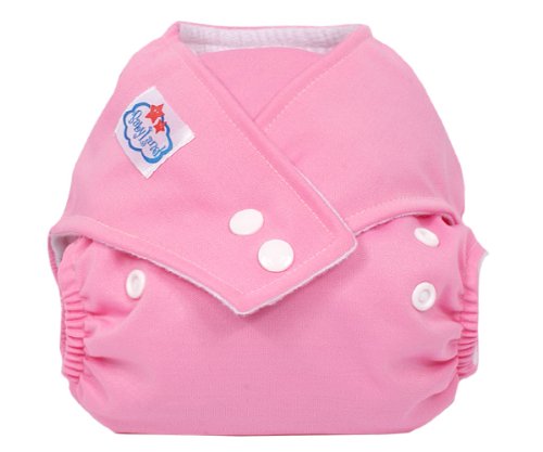 Baby Land  新型サイズ可調整オムツカバー ピンク