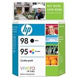 Genuine NEW Hewlett Packard CB327FN HP 95 & HP 98 Ink Cartridge Combo