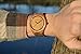 GEN Bamboo LeGENd Men's Wooden Bamboo Watch in Brown with Genuine Leather Strap (Japanese Quartz)