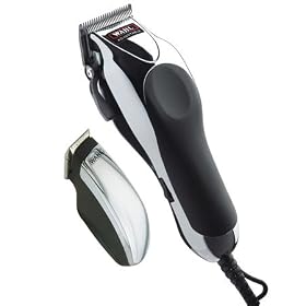 Wahl 79524-1001 27Pc. Deluxe ChromePro with Multi-Cut Clipper & Trimmer