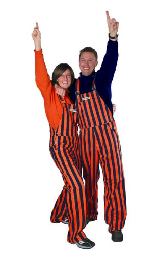 Navy/Orange Game Bibs Overalls