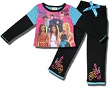 High School Musical You Are the Music in Me L/S, Long-Leg pajamas for girls in Black/Aqua - ON SALE LIMITED TIME ONLY